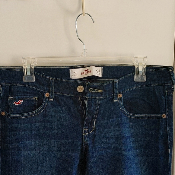 Y2K Hollister 7R Dark Wash Venice Boot Jeans - Picture 2 of 5